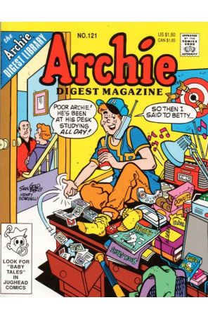 Archie Digest Magazine 121 published by Archie with cover art by Stan Goldberg