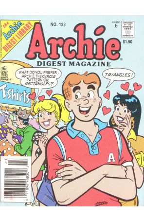 Archie Digest Magazine 123 (Newsstand) published by Archie with cover art by Stan Goldberg