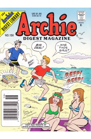 Archie Digest Magazine 158 (Newsstand) published by Archie