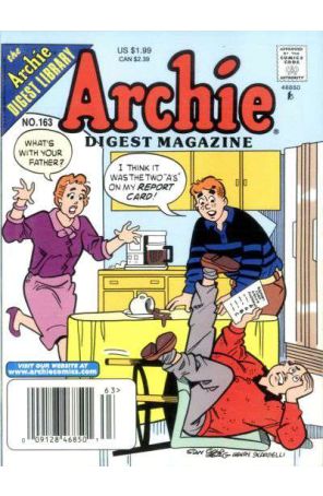 Archie Digest Magazine 163 (Newsstand) published by Archie with cover art by Stan Goldberg