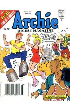 Archie Digest Magazine 164 (Newsstand) published by Archie with cover art by Stan Goldberg