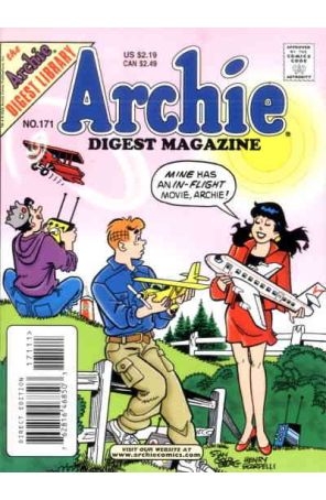 Archie Digest Magazine 171 published by Archie with cover art by Stan Goldberg