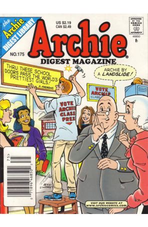 Archie Digest Magazine 175 (Newsstand) published by Archie