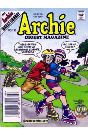 Archie Digest Magazine 190 (Newsstand) published by Archie with cover art by Stan Goldberg
