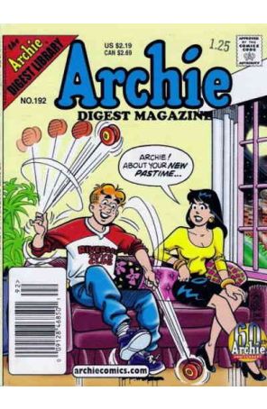 Archie Digest Magazine 192 (Newsstand) published by Archie