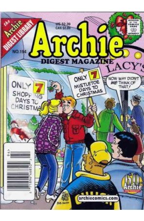 Archie Digest Magazine 194 (Newsstand) published by Archie with cover art by Stan Goldberg