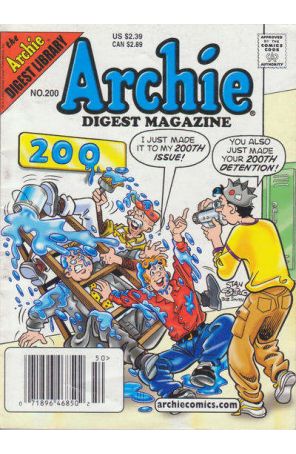Archie Digest Magazine 200 (Newsstand) published by Archie with cover art by Stan Goldberg