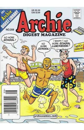 Archie Digest Magazine 208 (Newsstand) published by Archie