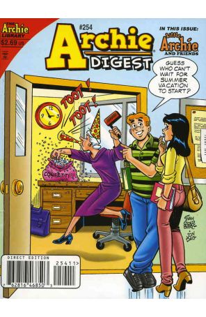 Archie Digest Magazine 254 published by Archie with cover art by Stan Goldberg