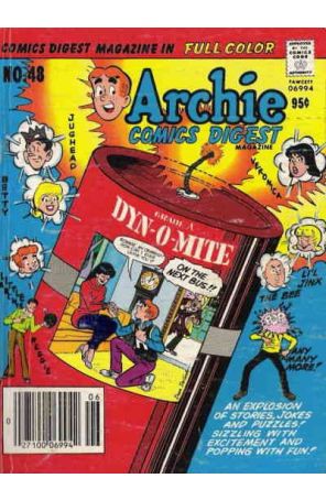 Archie Digest Magazine 48 published by Archie with cover art by Dan DeCarlo