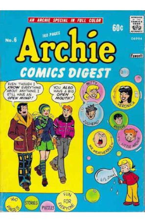 Archie Digest Magazine 6 published by Archie