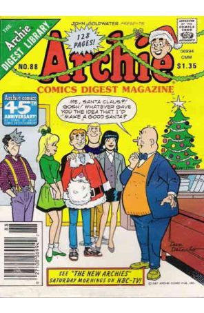 Archie Digest Magazine 88 published by Archie with cover art by Dan DeCarlo