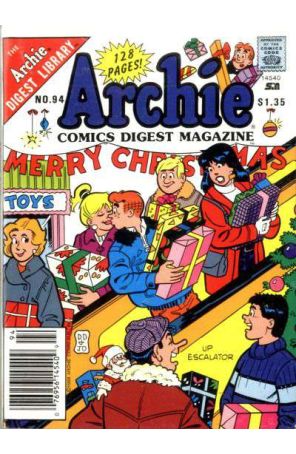 Archie Digest Magazine 94 (Newsstand) published by Archie with cover art by Dan DeCarlo Sr.