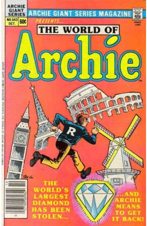 Archie Giant Series Magazine 543 (Newsstand) published by Archie with cover art by Stan Goldberg