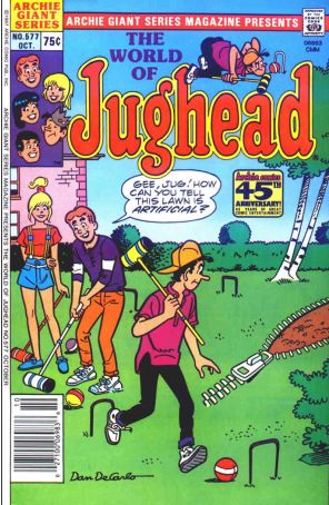 Archie Giant Series Magazine 577 published by Archie with cover art by Dan DeCarlo