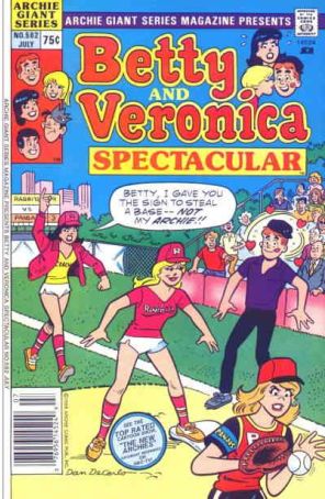 Archie Giant Series Magazine 582 published by Archie with cover art by Dan DeCarlo