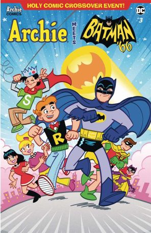 Archie Meets Batman '66 3B published by Archie with cover art by Art Baltazar