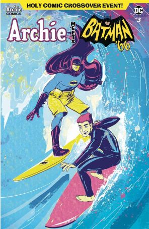 Archie Meets Batman '66 3D published by Archie with cover art by Veronica Fish