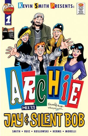 Archie Meets Jay and Silent Bob 1A published by Archie with cover art by Fernando Ruiz