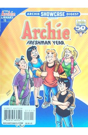 Archie Showcase Digest 15 published by Archie with cover art by Bill Galvan