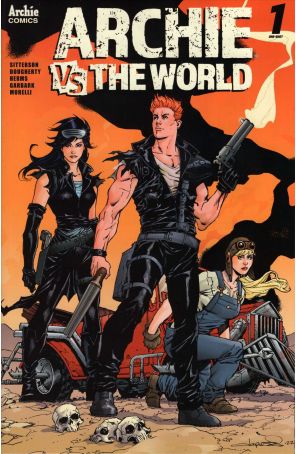 Archie Vs. The World 1B published by Archie with cover art by Aaron Lopresti