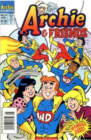 Archie and Friends 10 (Newsstand) published by Archie with cover art by Bill Golliher