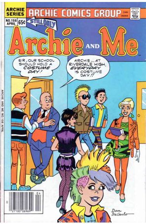 Archie and Me 156 published by Archie with cover art by Dan DeCarlo