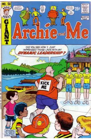 Archie and Me 58 published by Archie with cover art by Dan DeCarlo