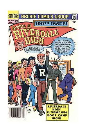 Archie at Riverdale High 100 published by Archie with cover art by Stan Goldberg