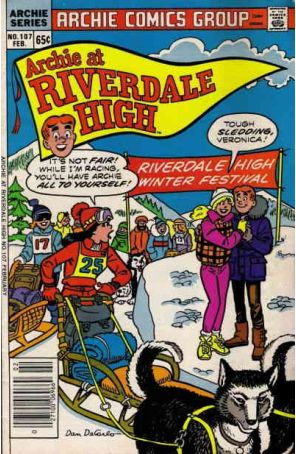 Archie at Riverdale High 107 published by Archie with cover art by Dan DeCarlo