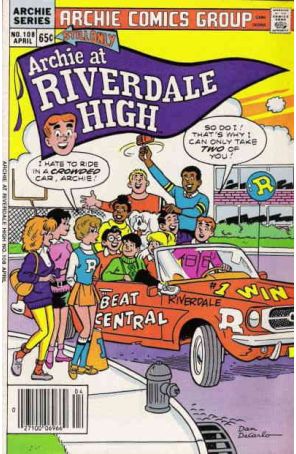 Archie at Riverdale High 108 published by Archie with cover art by Dan DeCarlo