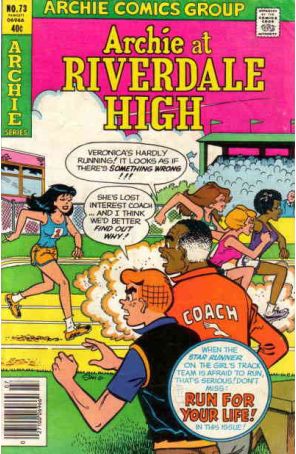 Archie at Riverdale High 73 published by Archie with cover art by Stan Goldberg