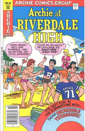 Archie at Riverdale High 82 published by Archie with cover art by Stan Goldberg