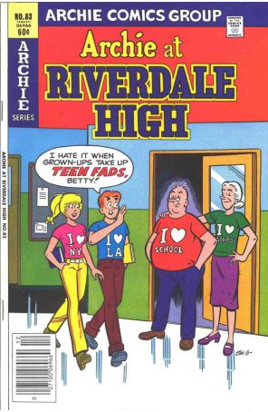 Archie at Riverdale High 83 published by Archie with cover art by Stan Goldberg
