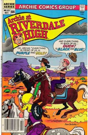 Archie at Riverdale High 93 published by Archie with cover art by Dan DeCarlo