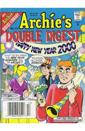 Archie's Double Digest Magazine 113 (Newsstand) published by Archie with cover art by Stan Goldberg