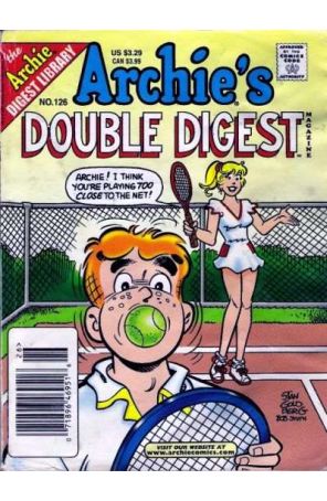 Archie's Double Digest Magazine 126 (Newsstand) published by Archie
