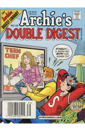 Archie's Double Digest Magazine 139 (Newsstand) published by Archie with cover art by Stan Goldberg