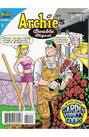 Archie's Double Digest Magazine 211 published by Archie with cover art by Stan Goldberg