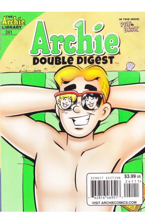 Archie's Double Digest Magazine 241 published by Archie with cover art by Tito Pena