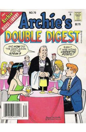Archie's Double Digest Magazine 70 (Newsstand) published by Archie