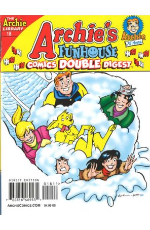 Archie's Funhouse Double Digest 18 published by Archie with cover art by Dan Parent