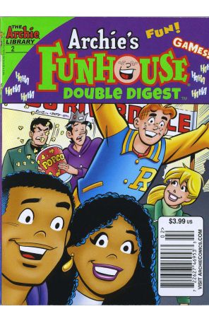 Archie's Funhouse Double Digest 2 (Newsstand) published by Archie with cover art by Fernando Ruiz