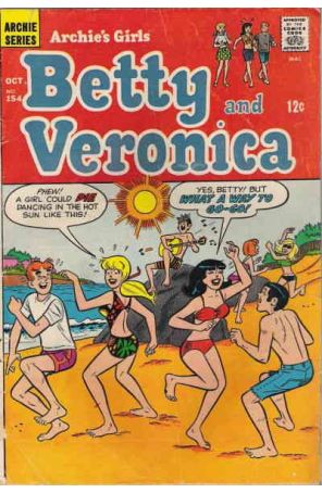Archie's Girls Betty And Veronica 154 published by Archie