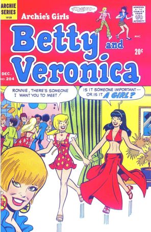 Archie's Girls Betty And Veronica 204 published by Archie