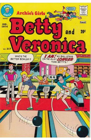 Archie's Girls Betty And Veronica 217 published by Archie