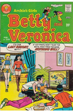 Archie's Girls Betty And Veronica 218 published by Archie
