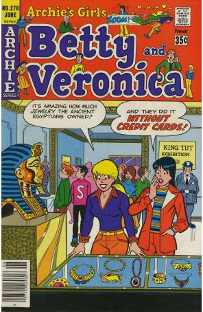 Archie's Girls Betty And Veronica 270 published by Archie with cover art by Dan DeCarlo