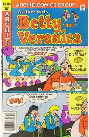 Archie's Girls Betty And Veronica 288 published by Archie