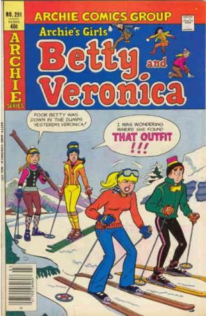 Archie's Girls Betty And Veronica 291 published by Archie